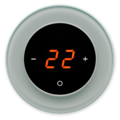 Терморегулятор AURA RONDA 9010 мягкий белый