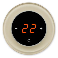 Терморегулятор AURA RONDA 1013 белый жемчуг