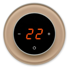 Терморегулятор AURA RONDA 1236 светлый коричневый
