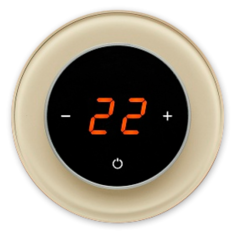Терморегулятор AURA RONDA 1015 светлый бежевый