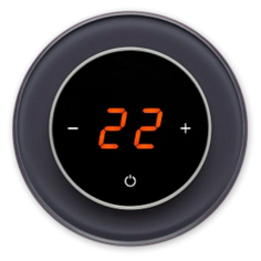 Терморегулятор AURA RONDA 7016 антрацит