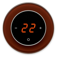 Терморегулятор AURA RONDA 8017 темный коричневый