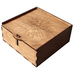 Коробка подарочная ArtandWood Поздравляю тик