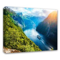 Картина Симфония Горная река 0022 50х40 см