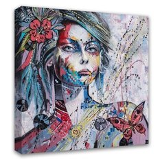 Картина Симфония Изящная дева 30х30 см