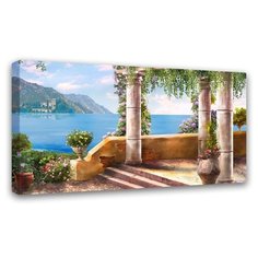 Картина Симфония Морской Пейзаж 100х50 см