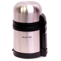 Термос для еды Kamille KM-2121 (0,6 л) стальной