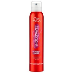 Wella сухой шампунь SHOCKWAVES Style Refresh & Volume, 180 мл