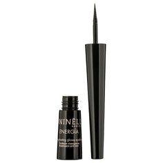Ninelle Стойкая глянцевая подводка для век Energia Long Lasting Glossy Eyeliner, оттенок 401 черный