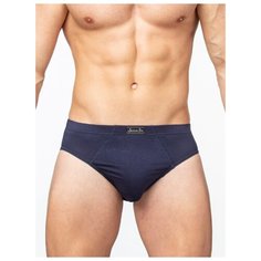 Salvador Dali Трусы слипы однотонные, размер XXL, синий