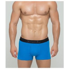 Salvador Dali Трусы боксеры классической посадки с гульфиком, размер XL, голубой