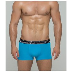 Salvador Dali Трусы боксеры однотонные, размер XXL, голубой