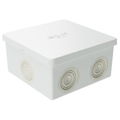 Распределительная коробка DKC 53700 наружный монтаж 80x80 мм серый