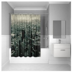 Штора для ванной IDDIS 610P18Ri11 180x200 Megapolis