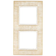 Рамка 2п Duwi 26584 9, белое золото