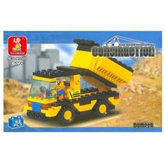 Конструктор SLUBAN Строительная техника M38-B9500 Самосвал