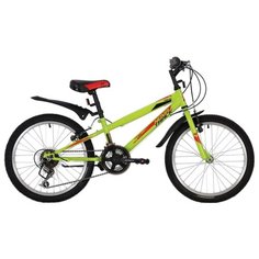 Подростковый горный (MTB) велосипед Novatrack Racer 20 12 (2020) зеленый (требует финальной сборки)