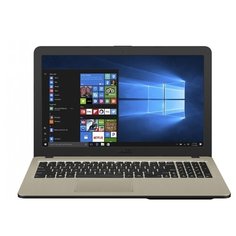 Ноутбук ASUS VivoBook 15 X540BA-DM213T (AMD A9 9425 3100MHz/15.6"/1920x1080/4GB/256GB SSD/DVD нет/AMD Radeon R5/Wi-Fi/Bluetooth/Windows 10 Home) 90NB0IY1-M10170 черный
