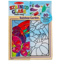 Melissa & Doug Мозаика-витраж Радуга в саду (4264)