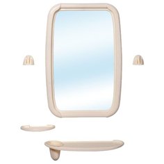 Зеркало BEROSSI Optima 34.6х51.5 см слоновая кость в раме