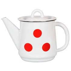 СтальЭмаль Чайник 1с202с 1 л горошки