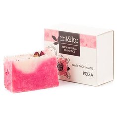 Мыло кусковое MI&KO Роза, 75 г