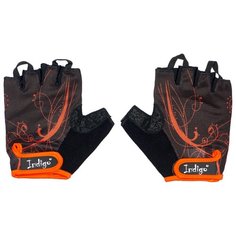 Перчатки Indigo SB-16-1743 черно-оранжевый L