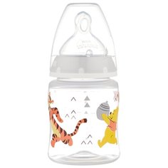NUK First Choice Plus Disney Winnie the Pooh бутылочка 150 мл с рождения, бесцветный
