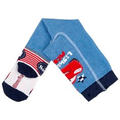 Колготки Conte-kids Disney Тачки размер 62-74, 468 синий