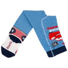 Колготки Conte-kids Disney Тачки размер 80-86, 468 синий