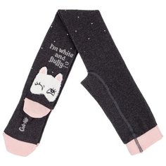 Колготки Conte-kids TIP-TOP размер 104-110, 504 темно-серый