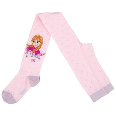 Колготки Conte-kids Disney Frozen размер 116-122, 516 светло-розовый