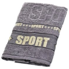 Belezza Полотенце Спорт 50х80 см серый