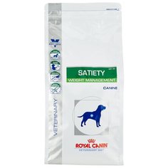 Сухой корм для собак Royal Canin Satiety SAT30 при сахарном диабете, при избыточном весе, для здоровья костей и суставов 1.5 кг