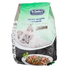 Корм для кошек Dr. Clauders Premium Cat Food мясное ассорти с овощами (15 кг)