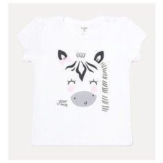 Футболка crockid размер 92, белый