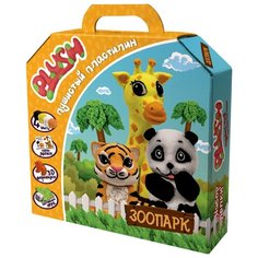 Пластилин PLUSH Зоопарк (PL02201812)