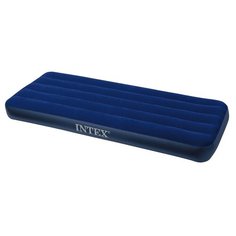 Надувной матрас Intex Classic Downy Airbed (64756) синий