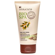 BIO SPA Очищающая минеральная грязевая маска обогащенная оливковым маслом и Дуналиеллой, 150 мл