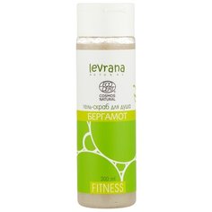 Гель-скраб для душа Levrana Fitness Бергамот, 200 мл