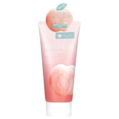Welcos Скраб для тела Around Me Natural Scrub Peach, 200 мл