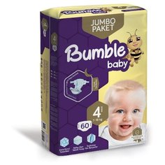 Bumble Baby подгузники 4 (7-18 кг) 60 шт.