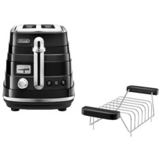 Тостер DeLonghi CTA 2103.BK, черный