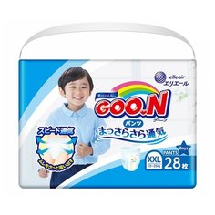 Goo.N трусики для мальчиков XXL (13-25 кг) 28 шт. Goon