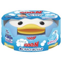 Влажные салфетки Goo.N Для чувствительной кожи в контейнере 70 шт. Goon