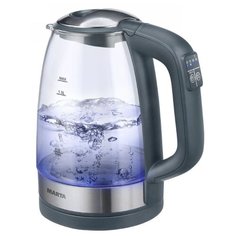 Чайник Marta MT-1087, серый мрамор