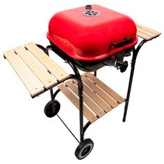 Угольный гриль Green Glade ASK18, черный/красный