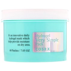 COSRX увлажняющие патчи для лица и тела Hydrogel Very Simple Pack, 60 шт.