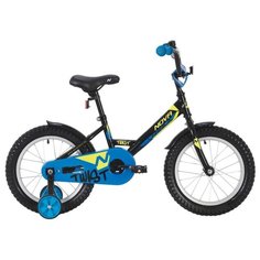 Детский велосипед Novatrack Twist 18 (2020) черный (требует финальной сборки)