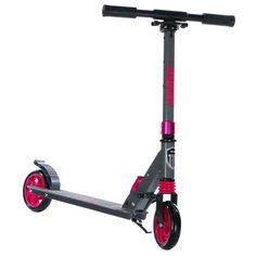 Городской самокат Micar Racer 145 HT1413 серо-розовый